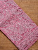 Catalogue - Organza Kairy Chikankari Work Sarees