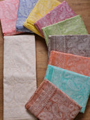 Catalogue - Organza Kairy Chikankari Work Sarees