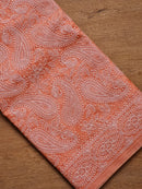 Catalogue - Organza Kairy Chikankari Work Sarees