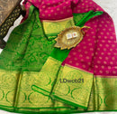 Catalogue - Lite Weight Wrinkle Mysore Crepe Silk Brocade Pattern