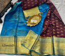 Catalogue - Lite Weight Wrinkle Mysore Crepe Silk Brocade Pattern