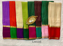 Catalogue - Pure Wrinkle Mysore Crepe Silk Sarees