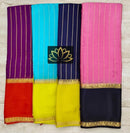 Catalogue - Pure Wrinkle Mysore Crepe Silk Sarees