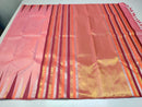 Pink Temple Border Handloom Kanchipuram Silk Saree