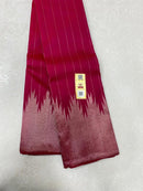 Catalogue - Kanchipuram Silk Saree with Temple Border
