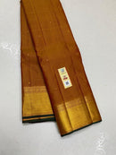 Traditional Zari Checked Handloom Kanchipuram Silk Sarees