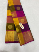 Traditional Paalum Pazhamum Handloom Kanchipuram Silk Saree