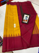 Traditional Korvai Temple Classic Kanchipuram Silk Sarees Collection