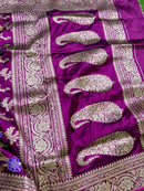 Catalogue - Pure Katan Banarasi Kadhwa Meenakari Jangla Sarees Collection