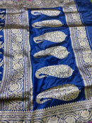 Catalogue - Pure Katan Banarasi Kadhwa Meenakari Jangla Sarees Collection