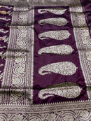 Catalogue - Pure Katan Banarasi Kadhwa Meenakari Jangla Sarees Collection