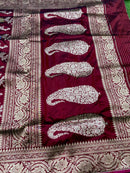 Catalogue - Pure Katan Banarasi Kadhwa Meenakari Jangla Sarees Collection