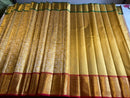 Celebrity Style Actress Rekha Golden Kanchipuram Silk Sare