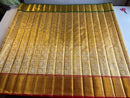 Celebrity Style Actress Rekha Golden Kanchipuram Silk Sare