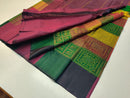 Pure Handloom Kanchipuram Silk Saree in Unique Orissa Design Weaving