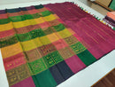 Pure Handloom Kanchipuram Silk Saree in Unique Orissa Design Weaving