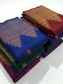 Catalogue - Long Turning Border Kanchipuram Handloom Silk Saree