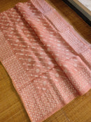 Catalogue - Organza Saree with Chikankari Embroidery with Crochet Lace