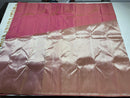Dual Shade Pink Raising Temple Border Kanchipuram Silk Saree