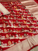 Catalogue - Pure Shikargah Banarasi Handloom Silk Sarees