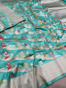 Catalogue - Pure Shikargah Banarasi Handloom Silk Sarees