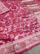 Catalogue - Pure Shikargah Banarasi Handloom Silk Sarees