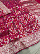 Catalogue - Pure Shikargah Banarasi Handloom Silk Sarees