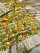 Catalogue - Pure Shikargah Banarasi Handloom Silk Sarees