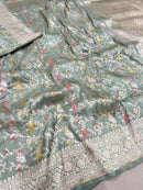 Catalogue - Pure Shikargah Banarasi Handloom Silk Sarees