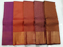 Catalogue - Kerala Bridal Kanchipuram Handloom Silk Sarees with Copper Zari