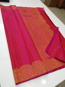 Catalogue - Traditional Turning Border Kanchipuram Handloom Silk Saree