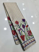 Catalogue - Kalamkari Printed Tissue Kanchipuram Silk Sarees