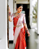 Celebrity Style Bridal Kanchipuram Silk Saree