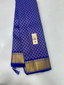 Royal Blue Thilagam Butta Handloom Kanchipuram Silk Saree