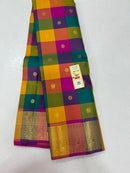Traditional Paalum Pazhamum Handloom Kanchipuram Silk Saree
