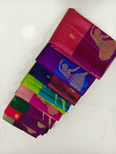 Catalogue - Pure Handloom Kanchipuram Silk Saree with Trendy Dancing Girl Border Butta