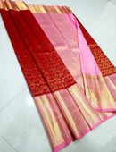 Celebrity Style Bridal Kanchipuram Silk Saree