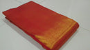 Red Raising Temple Border Kanchipuram Silk Saree