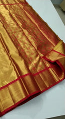 Bridal Tissue Golden Kanchipuram Silk Saree