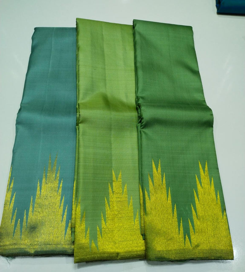 Catalogue - Temple Border Kanchipuram Silk Saree