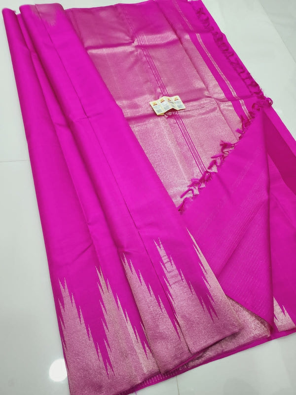 Catalogue - Temple Border Kanchipuram Silk Saree