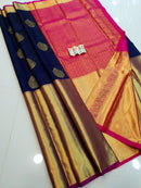 Long Border Kanchipuram Silk Sarees Collection
