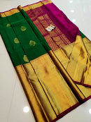 Long Border Kanchipuram Silk Sarees Collection