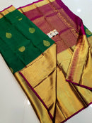 Long Border Kanchipuram Silk Sarees Collection