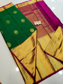 Long Border Kanchipuram Silk Sarees Collection