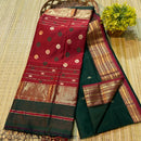 Maheshwari Silk Cotton Flower Butta Sarees