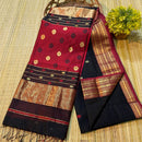 Maheshwari Silk Cotton Flower Butta Sarees