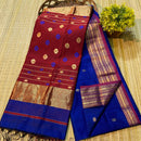 Maheshwari Silk Cotton Flower Butta Sarees
