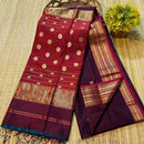 Maheshwari Silk Cotton Flower Butta Sarees