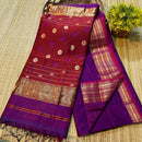 Maheshwari Silk Cotton Flower Butta Sarees